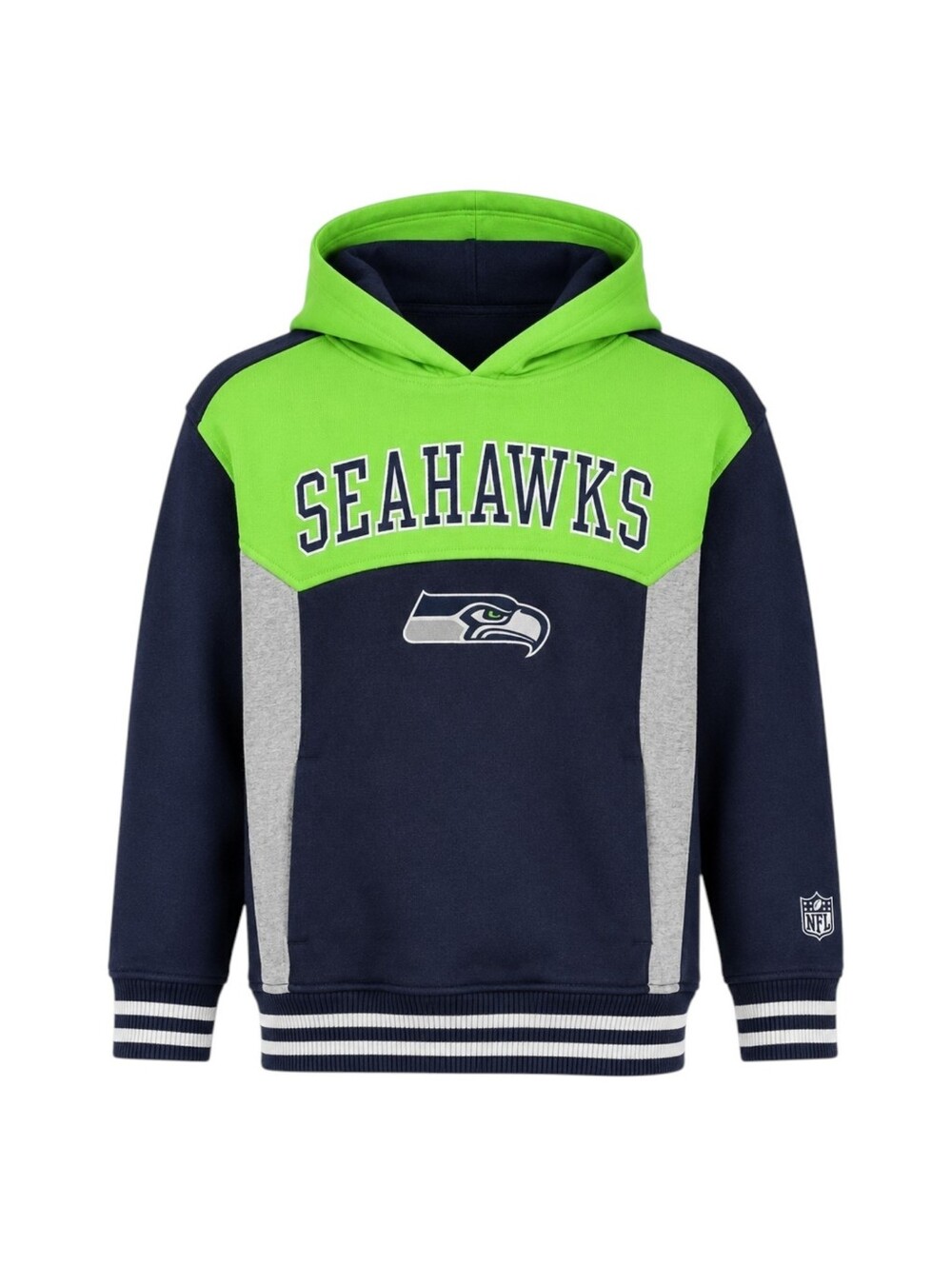 NFL Kids Seahawks Pullover Sweatshirt Hoodie Boys Size 5